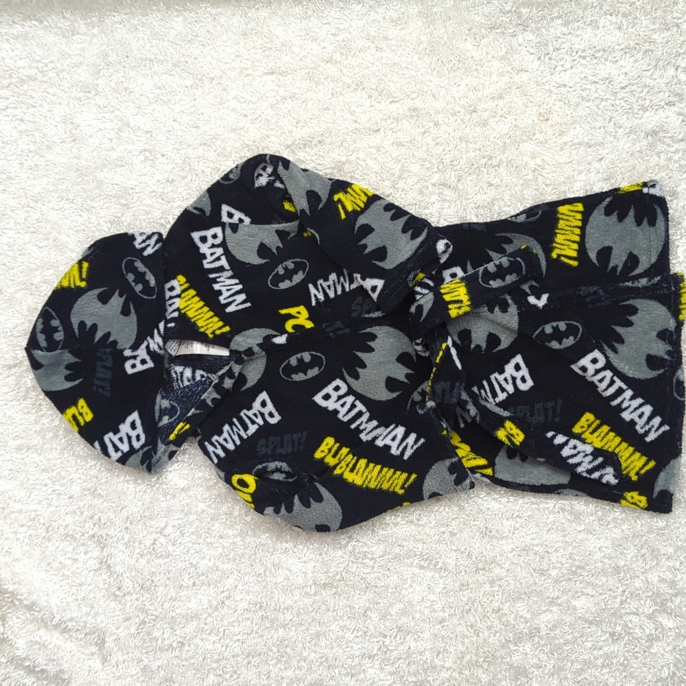 Boys Hooded Batman Bath Robe